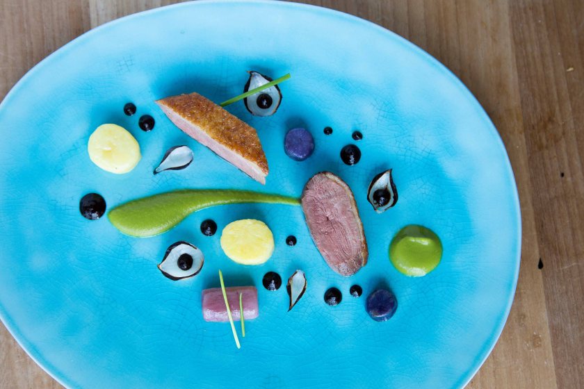 Duck and black garlic-1